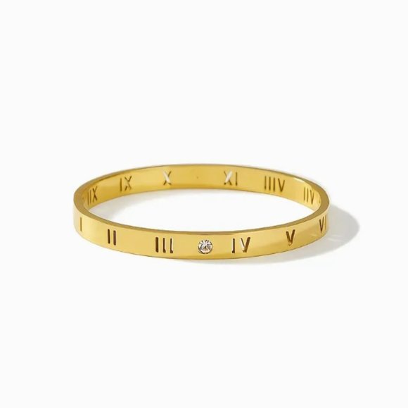 NEW Roman Number Bracelet Stainless Steel - Picture 3 of 5